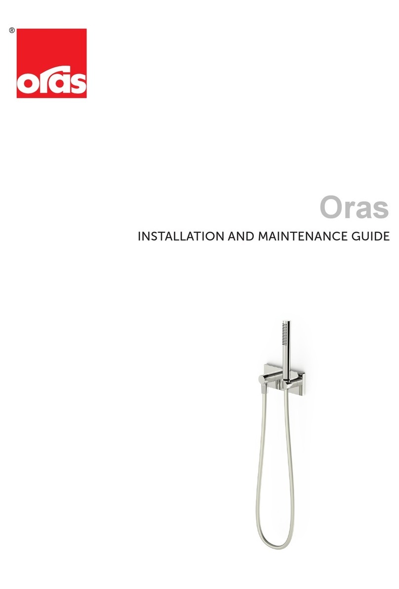 Oras Signa 2290 Installation and maintenance guide