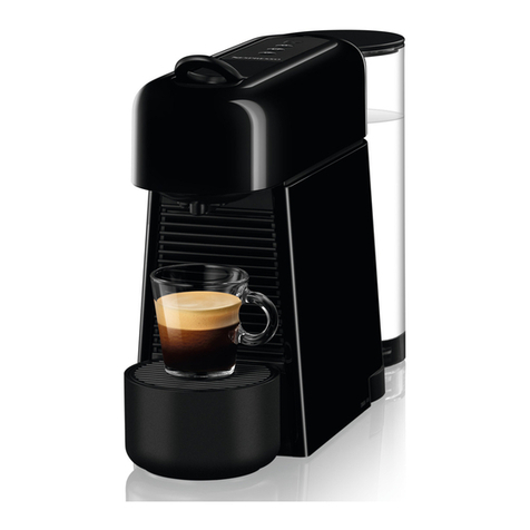 Nespresso MY MACHINE ESSENZA PLUS D45 instruction manual
