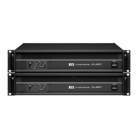 RCS BA-120 CP manual