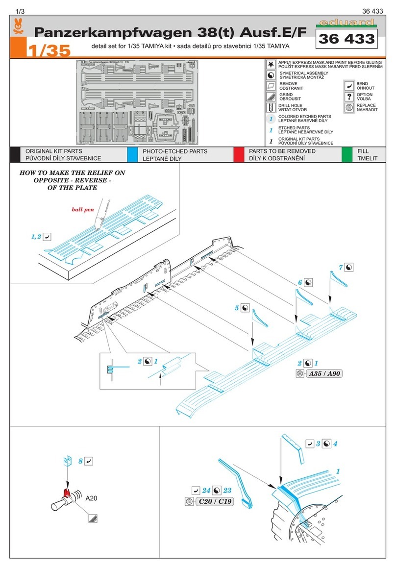Eduard 36 433 manual