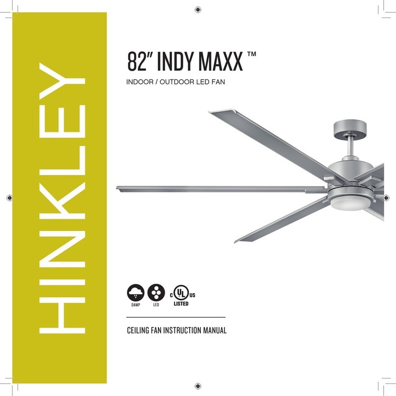 Hinkley INDY MAXX User manual