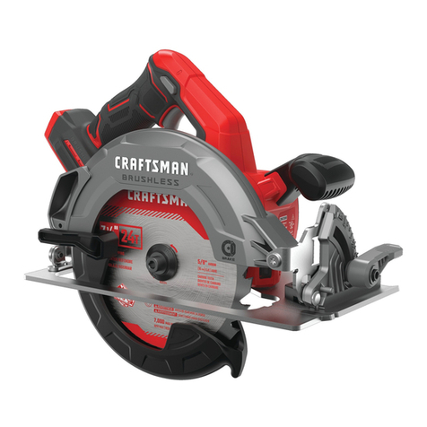 Craftsman CMCS550 instruction manual