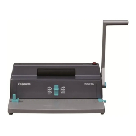 Fellowes Metal 50r instructions