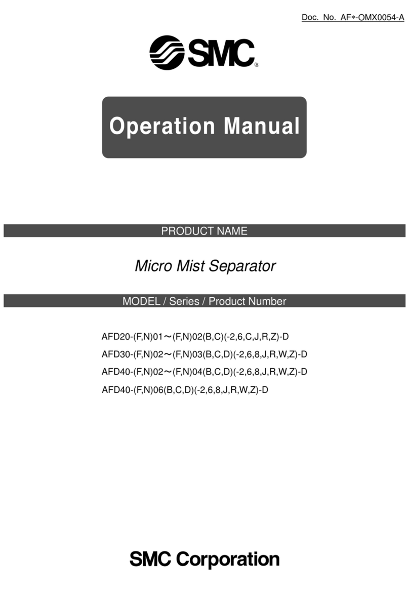 SMC Networks AFD20 D Series User manual
