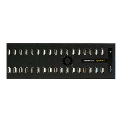 CAMBRIONIX SyncPad54 user manual