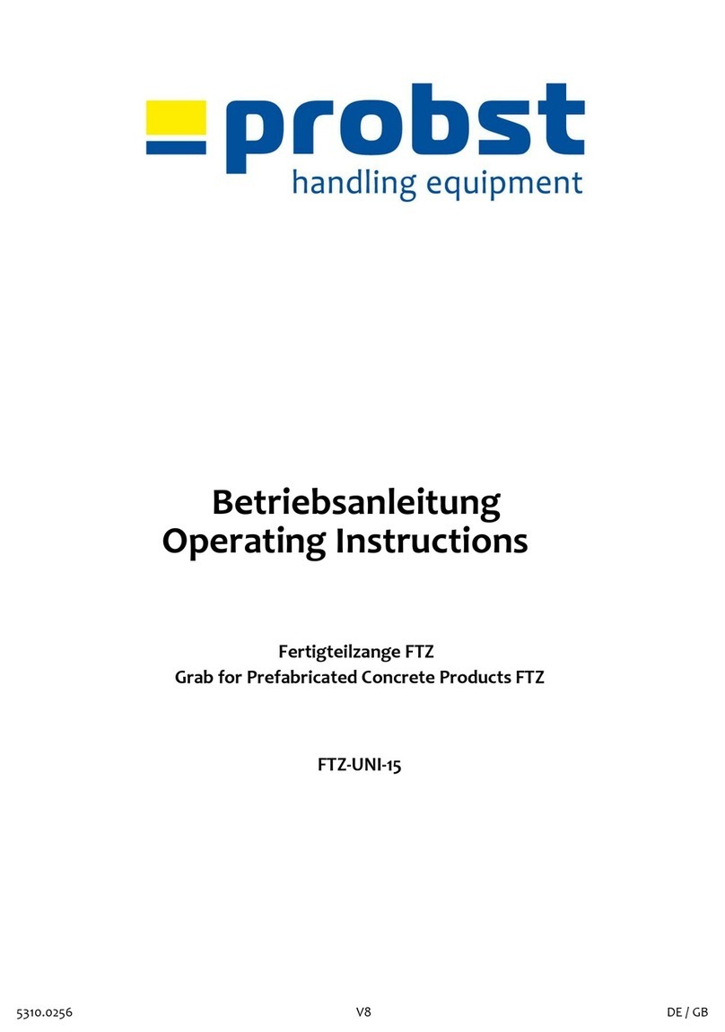 probst FTZ-UNI-15 User manual