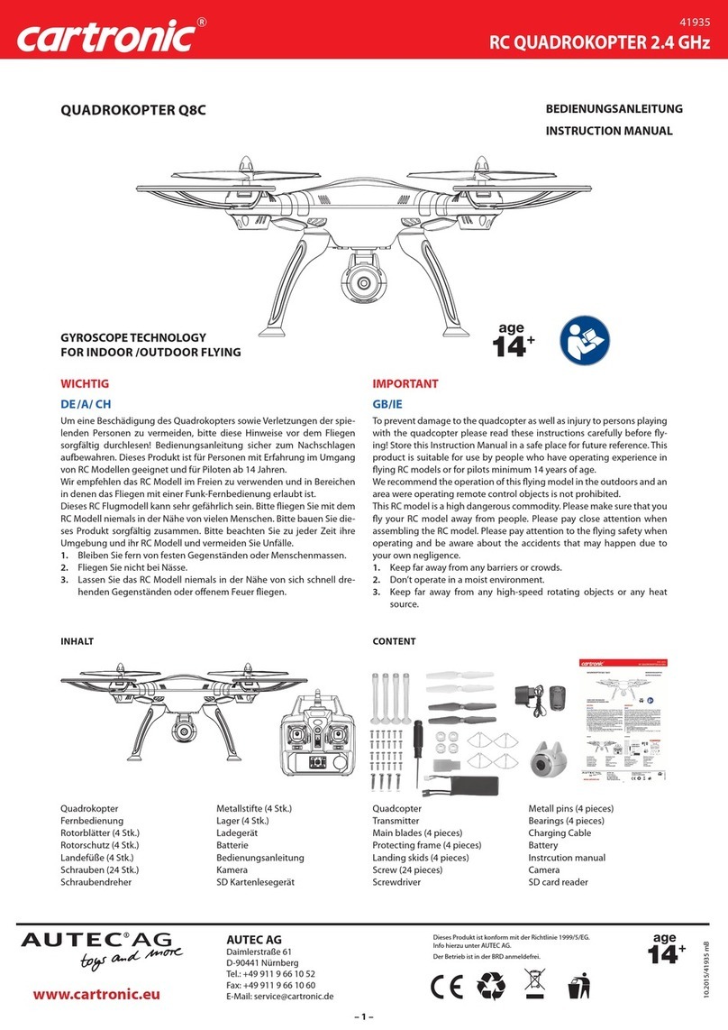 AUTEC Cartronic Q8C instruction manual