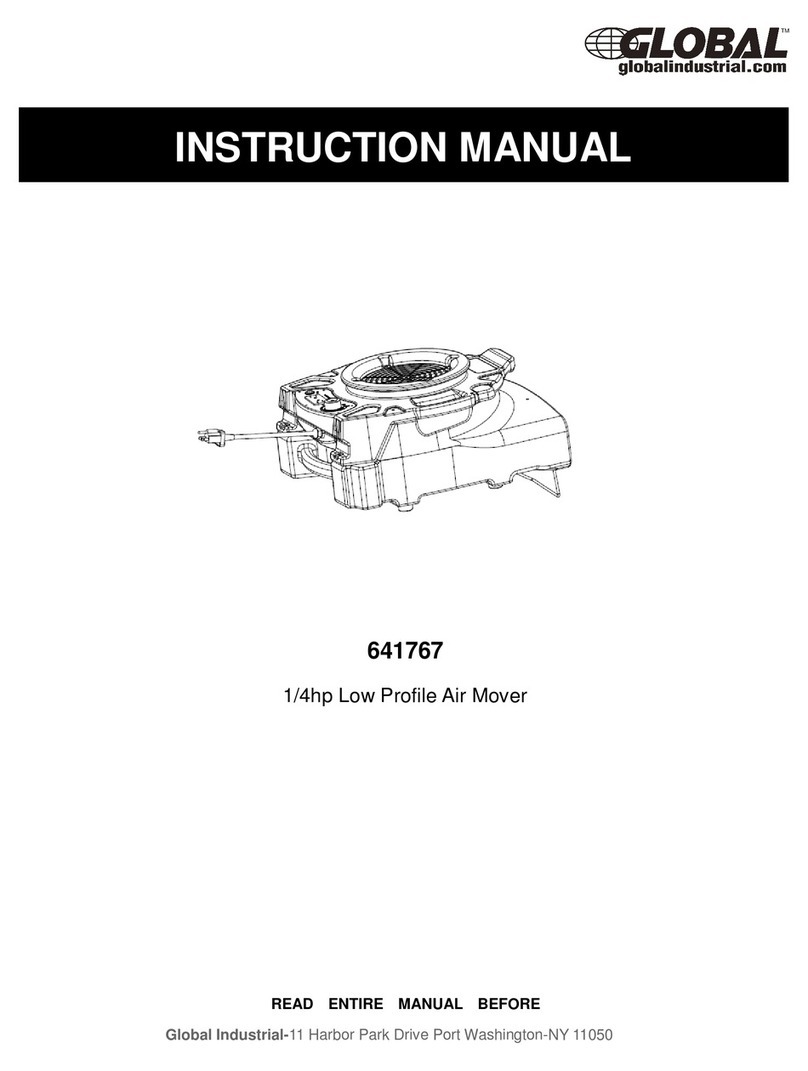 Global Industrial 641767 instruction manual