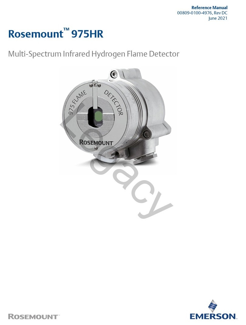 Emerson Rosemount 975HR Reference manual