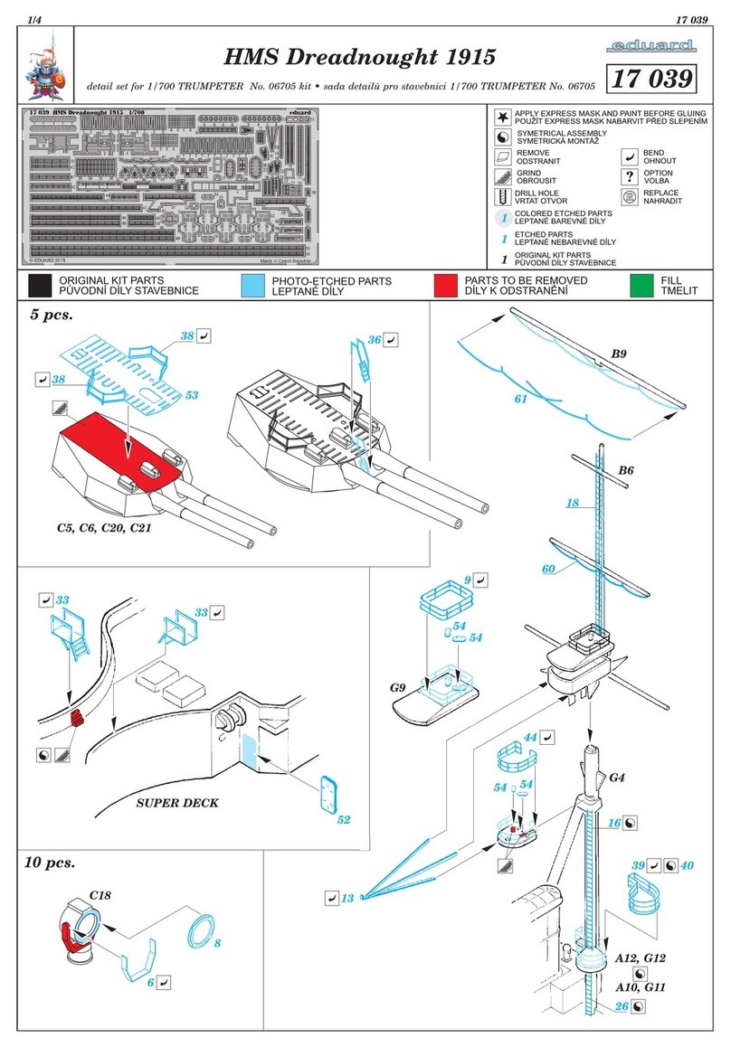 Eduard 17 039 User manual Eduard 17 039 User manual