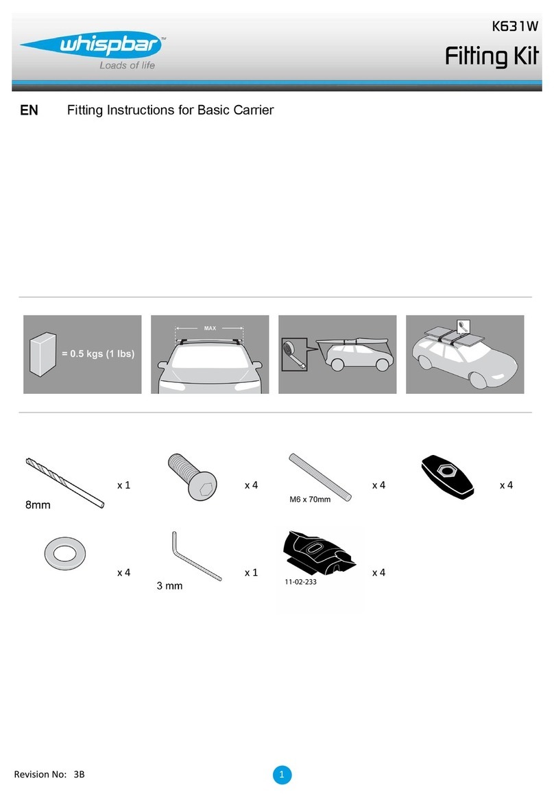 Whispbar K631W User manual