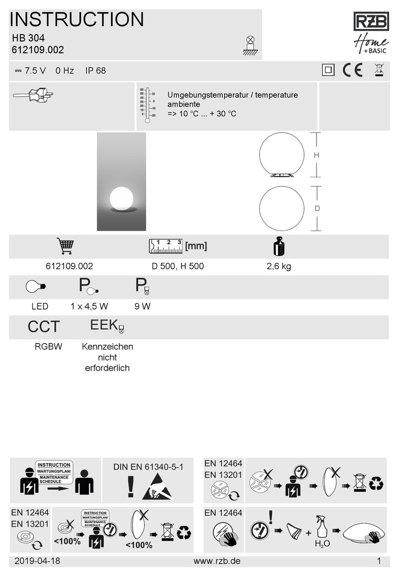 RZB HB 304 instructions