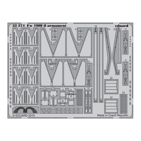 Eduard Fw 190F-8 armament User manual Eduard Fw 190F-8 armament User manual