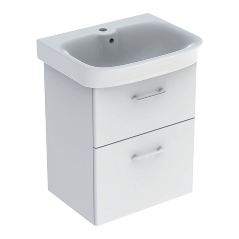 Geberit IDO Glow 500/9616321001 Operating and maintenance instruction