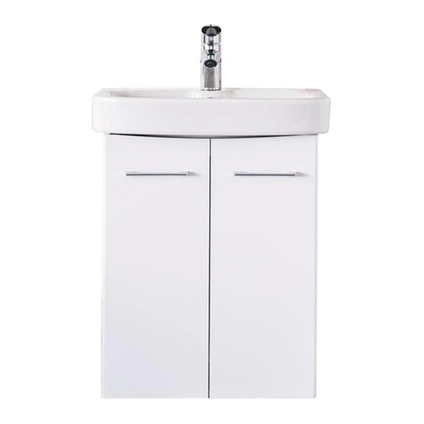 Geberit IDO Porsgrund Glow 400/1 Operating and maintenance instruction