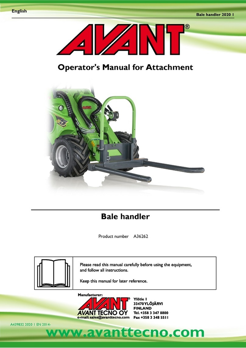 Avantco A36262 User manual