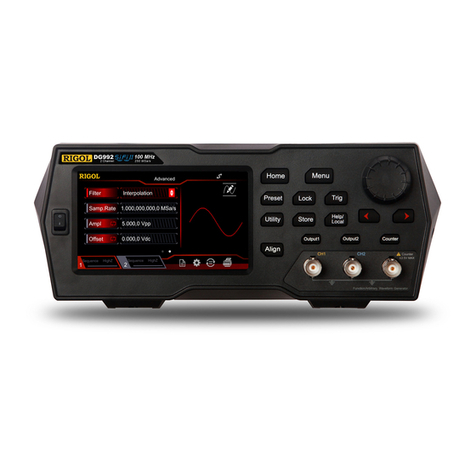 Rigol DG900 Series Service guide