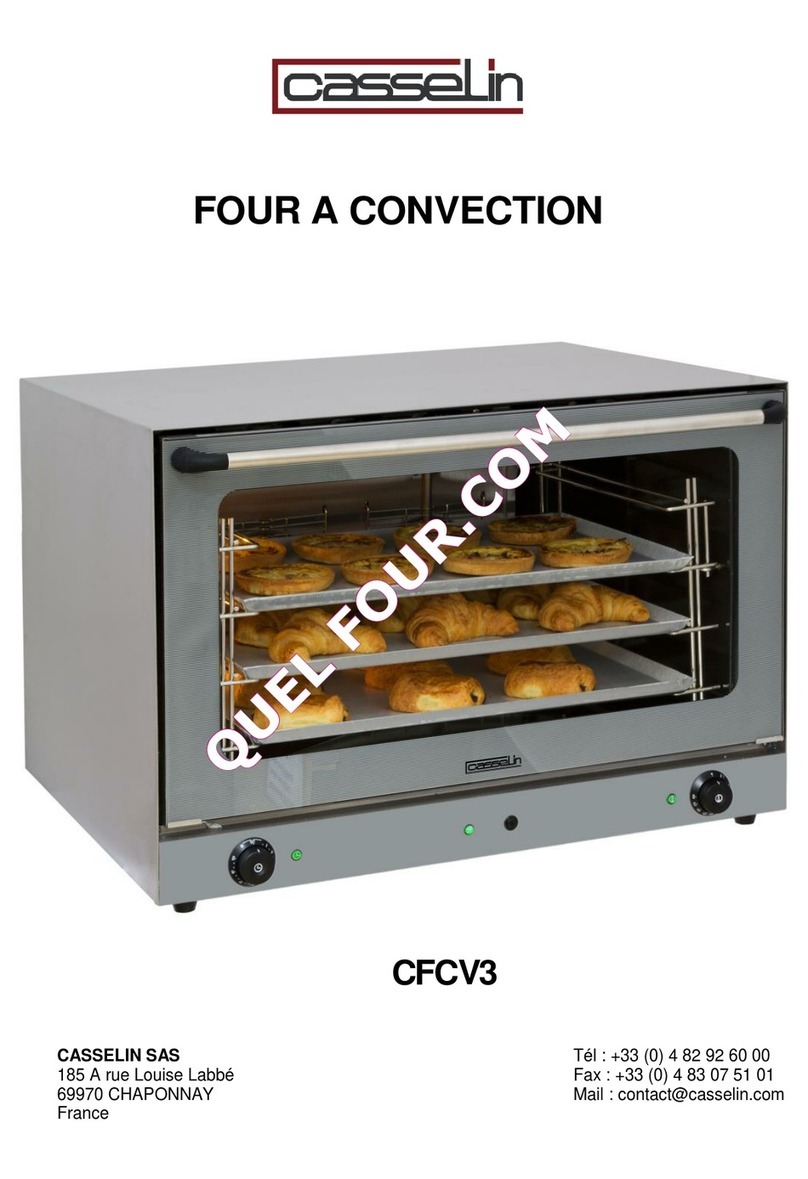 Casselin CFCV3 user manual