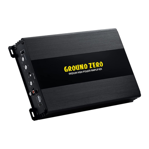 Ground Zero GZIA 1.1150D User manual