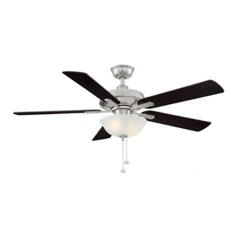 HAMPTON BAY LARSON AL420-BN Use and care guide