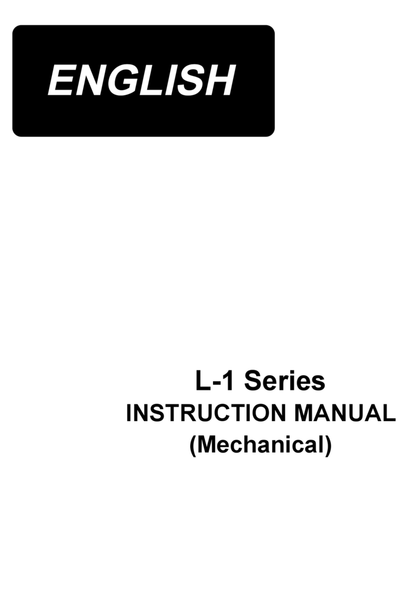 JUKI L-1 Series instruction manual