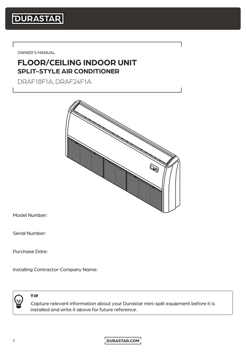 DURASTAR DRAF18F1A User manual