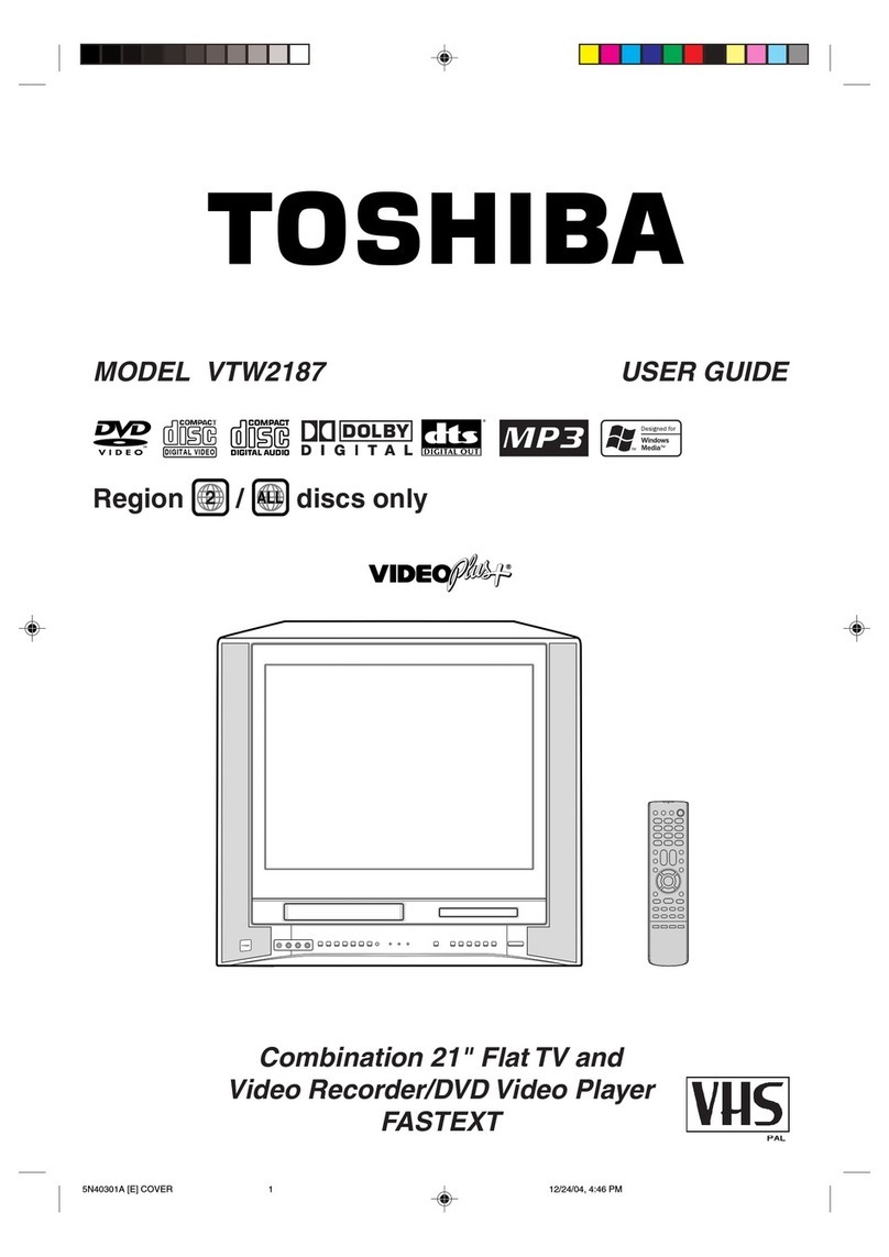 Toshiba VTW2187 user guide