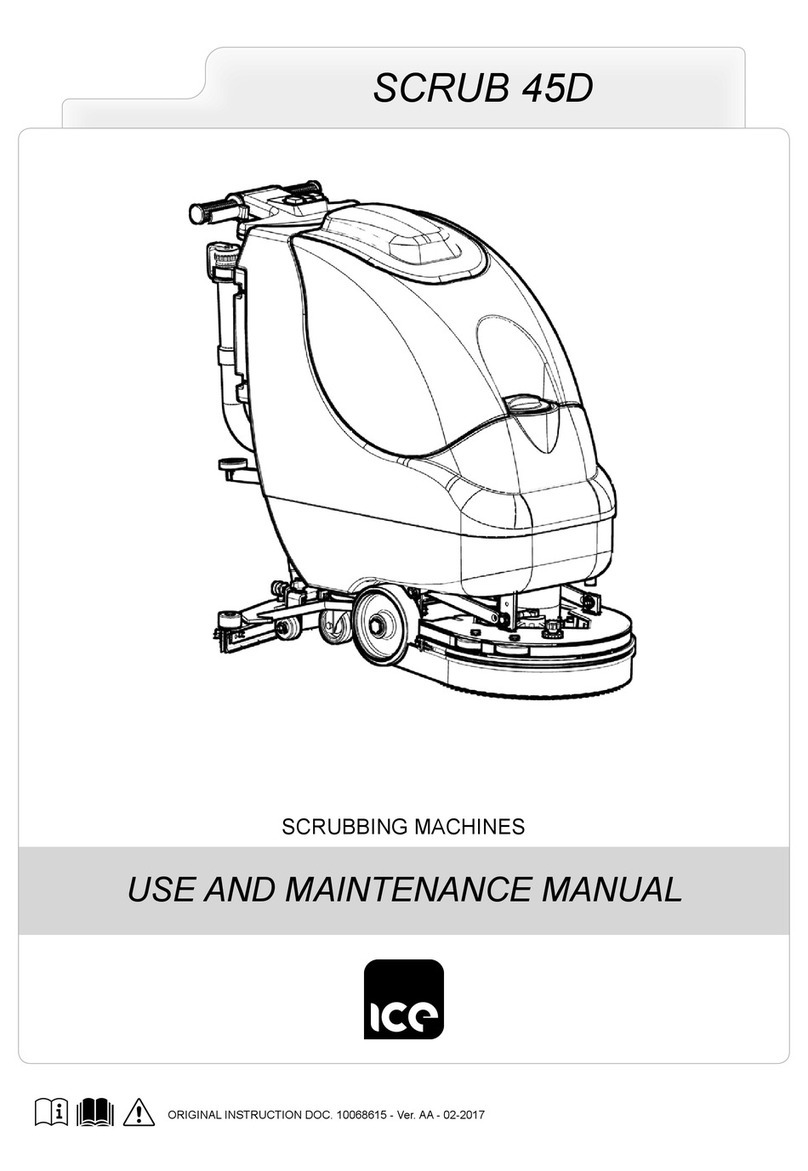 COMAC SCRUB 45D User manual