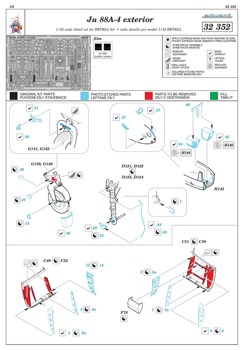 Eduard Ju 88A-4 exterior User manual