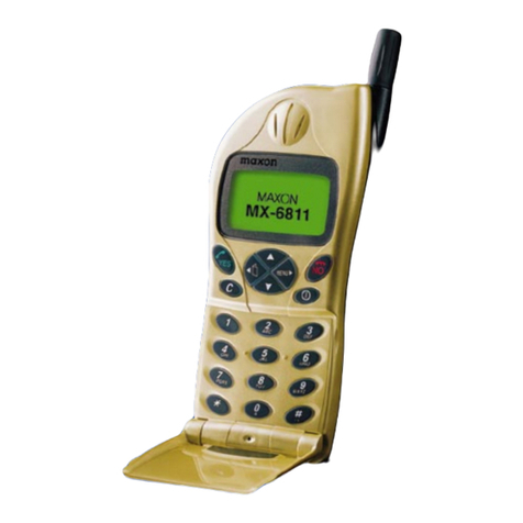 Maxon MX-6810 User manual