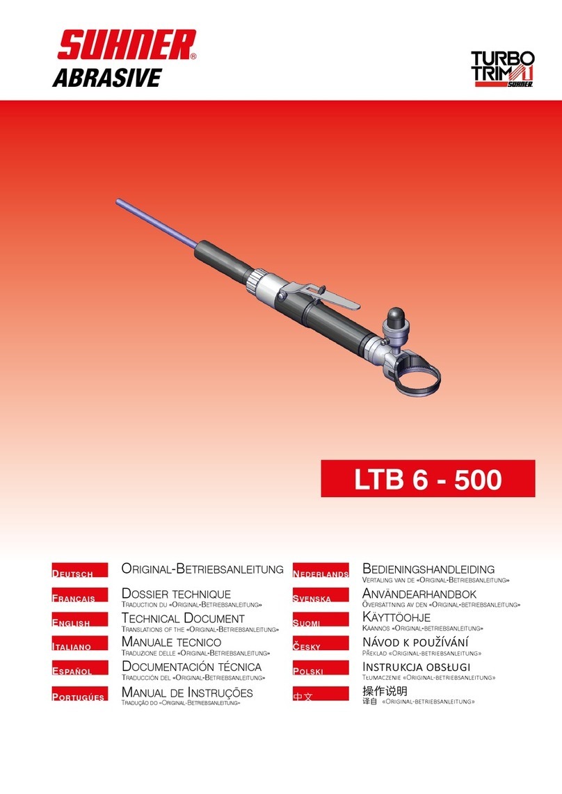 SUHNER ABRASIVE LTB 6-500 Technical document