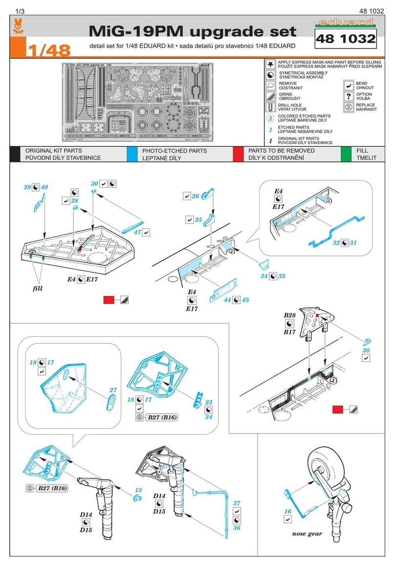 Eduard MiG-19PM User manual Eduard MiG-19PM User manual