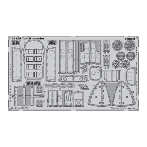 Eduard Yak-38 exterior Assembly instructions