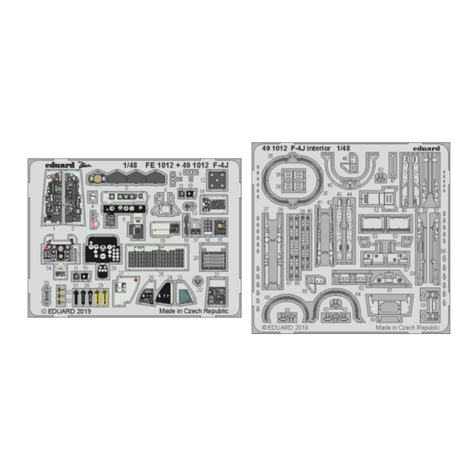 Eduard 49 1012 manual