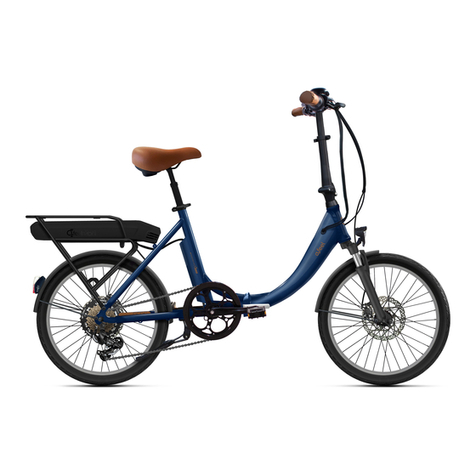 O2Feel Bikes Peps Fold Origin user manual