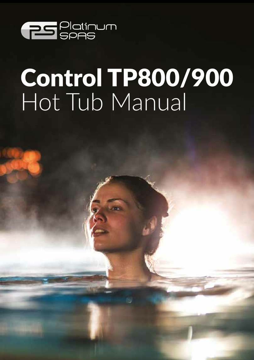 Platinum Spas TP800 manual