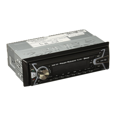 PowerAcoustik PL-51B user manual