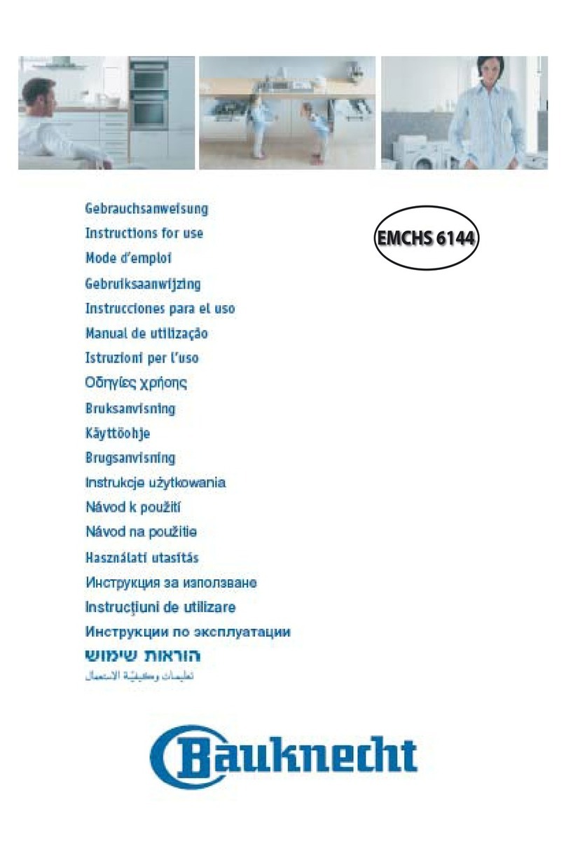 Bauknecht EMCHS 6144 User manual