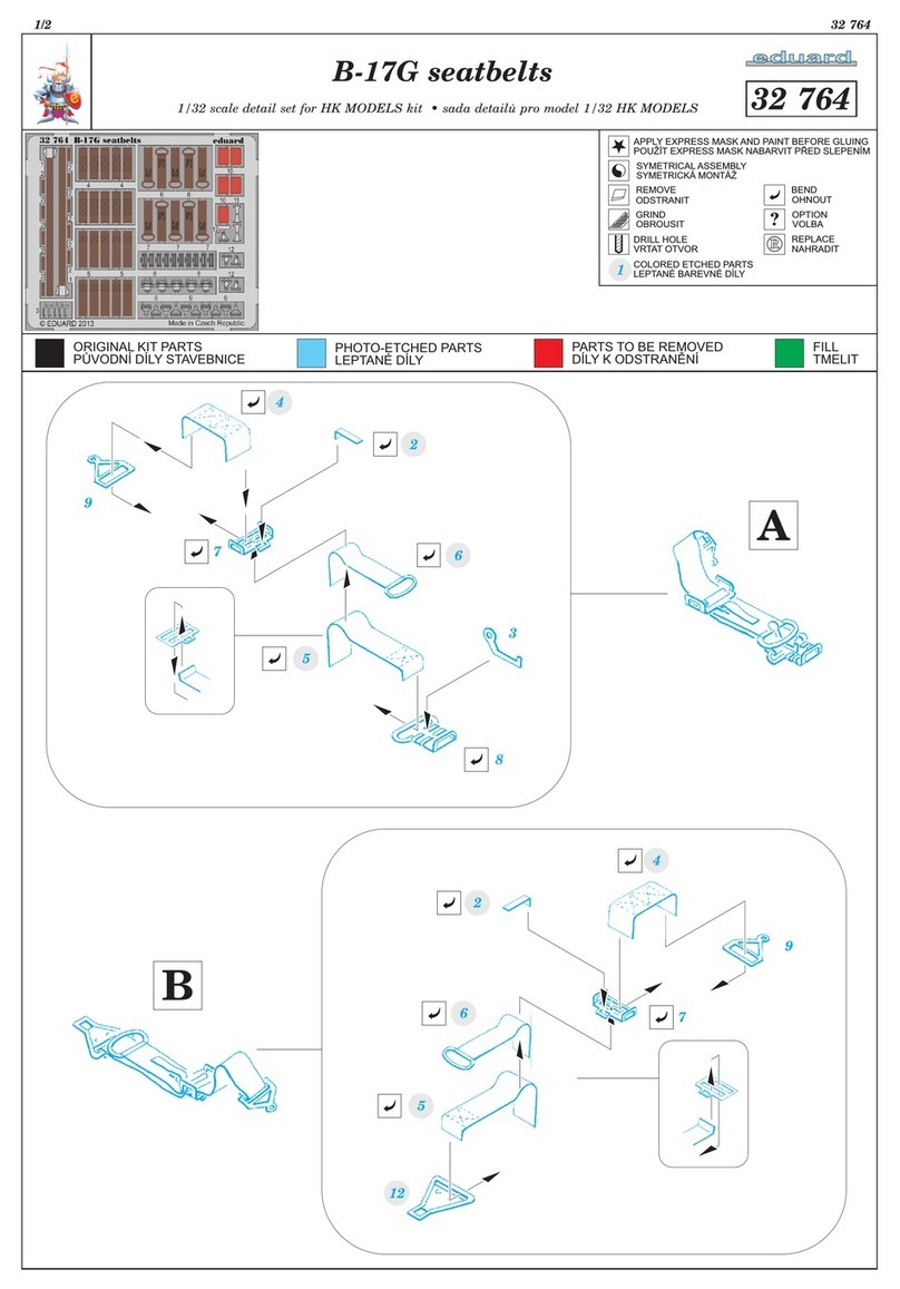 Eduard 32 764 User manual