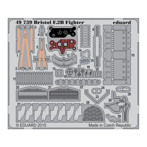 Eduard Bristol F.2B Fighter manual Eduard Bristol F.2B Fighter manual
