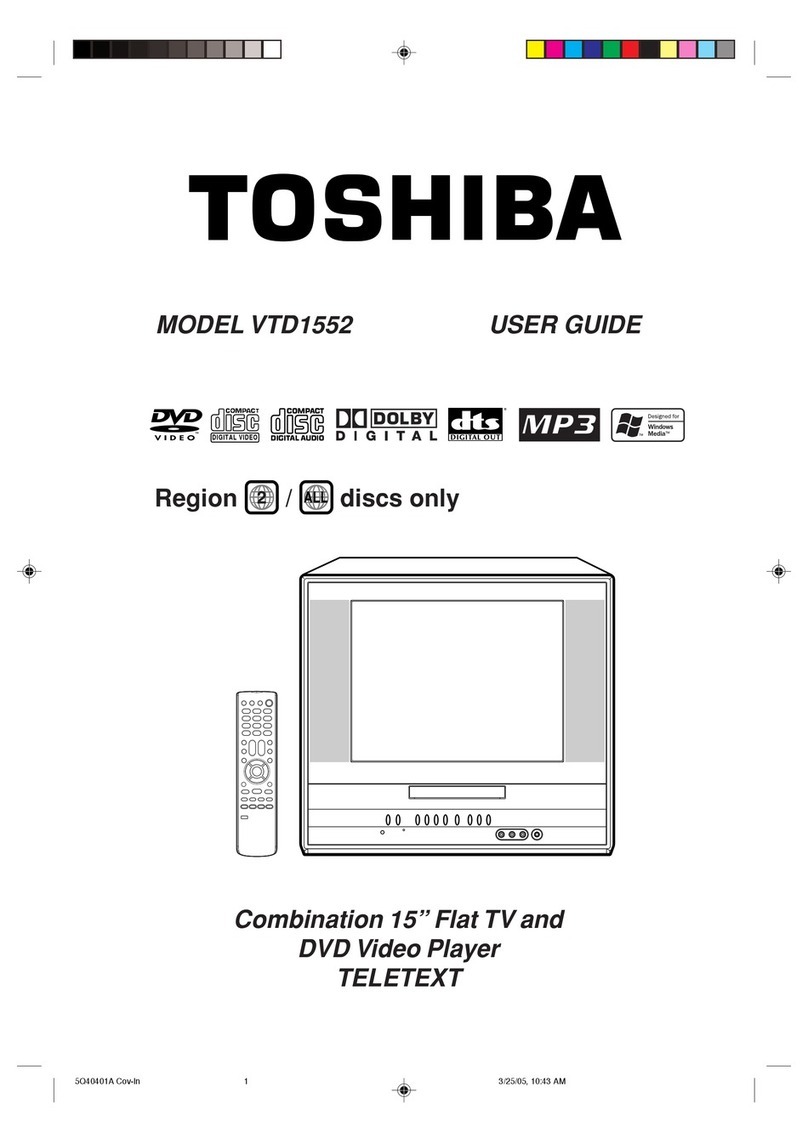 Toshiba VTD1552 User manual