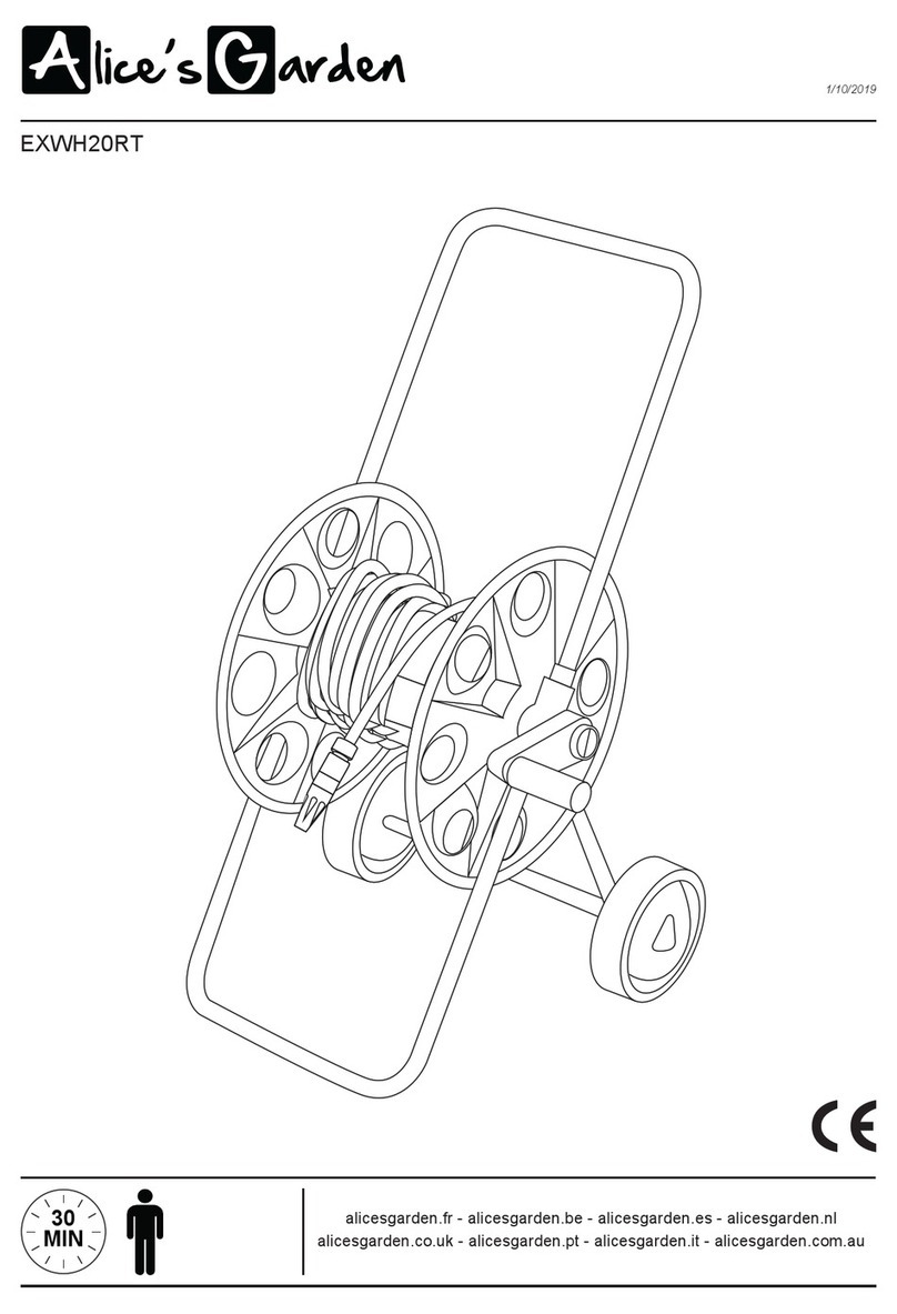 Alice's Garden NW-H7115B quick start guide
