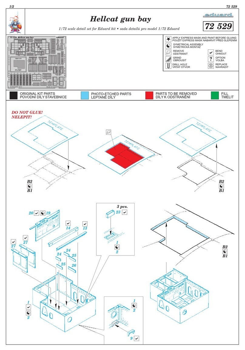 Eduard 72 529 quick start guide