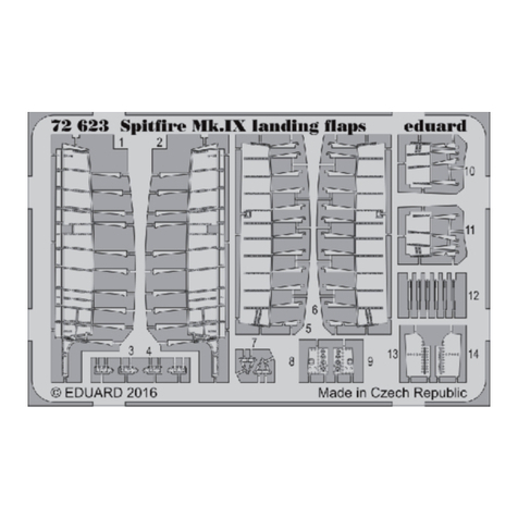 Eduard Spitfire Mk.IX landing flaps manual