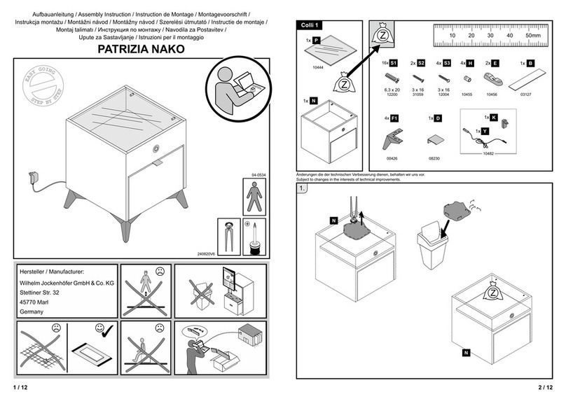 Jockenhöfer PATRIZIA NAKO User manual