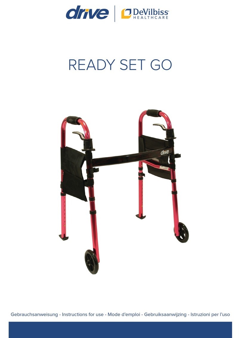 Drive DeVilbiss Healthcare READY SET GO Instructions for use