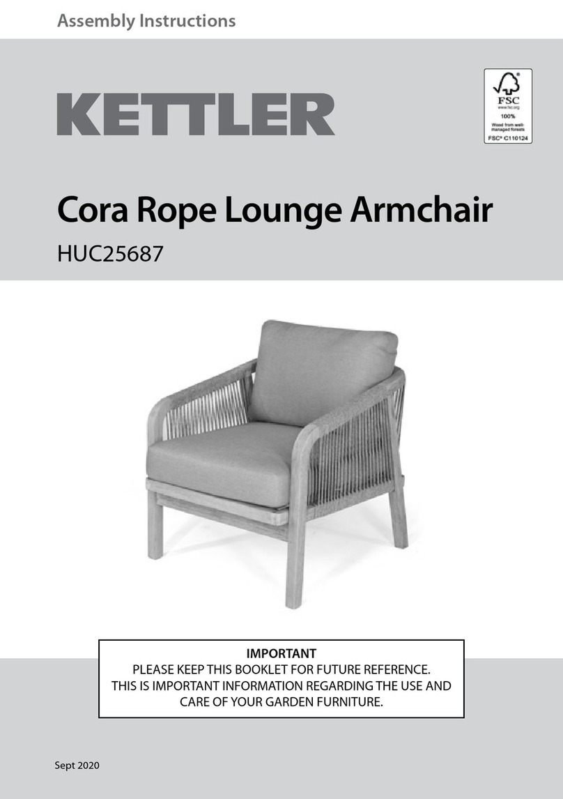 Kettler Cora Rope HUC25687 Assembly instructions