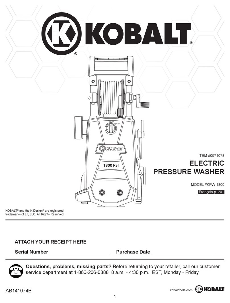 Kobalt KPW-1800 manual