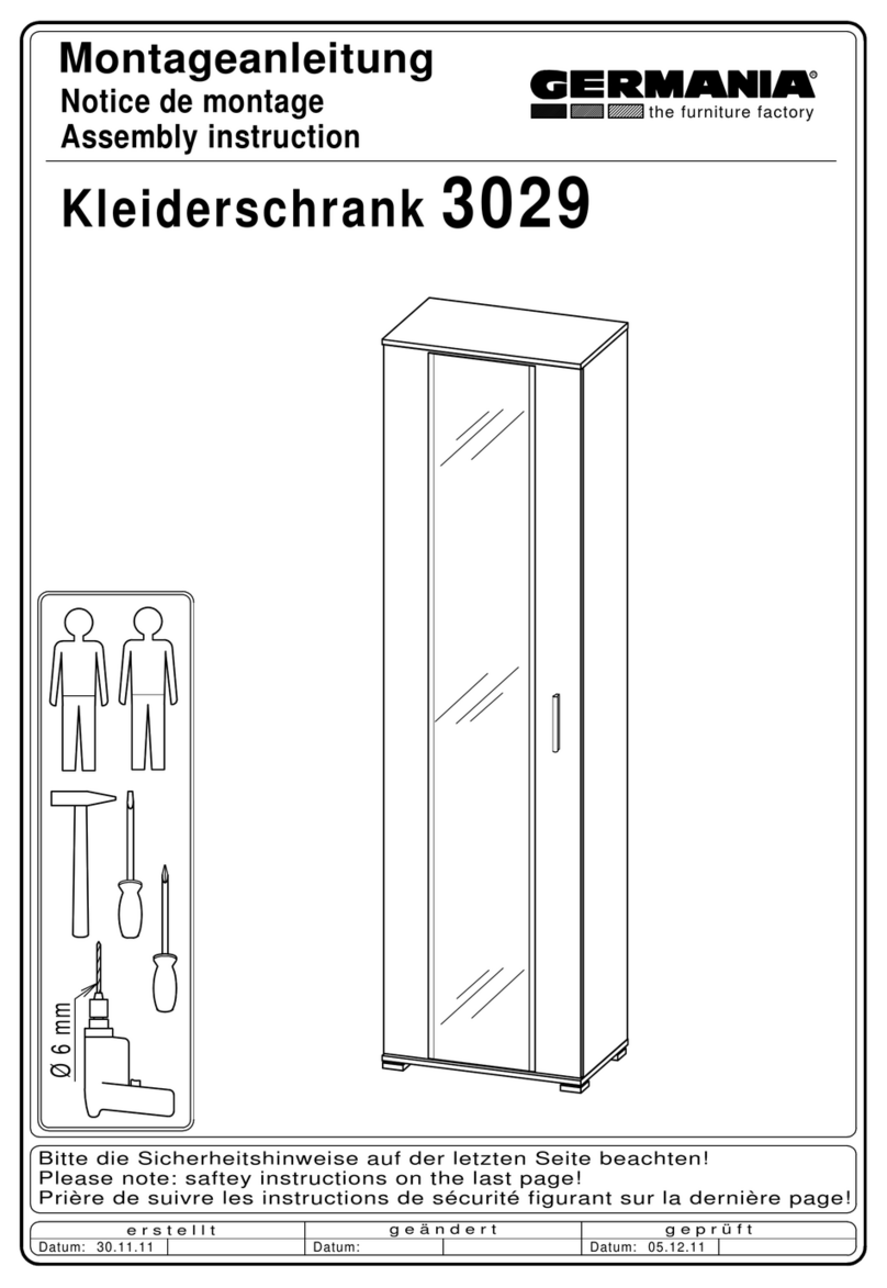 Germania 3029 Assembly instruction