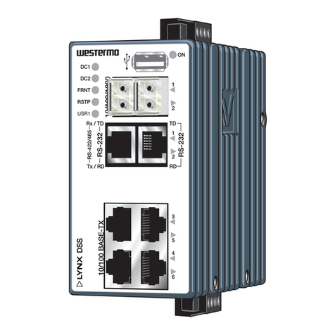 Westermo Lynx DSS L208-F2G-S2-EX User manual Westermo Lynx DSS L208-F2G-S2-EX User manual